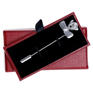 Szpilka do butonierki Kije golfowe