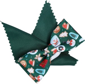 Mucha Junior świąteczny czas zielona półposzetką  