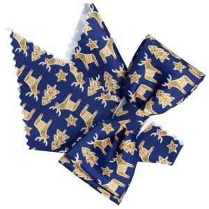 Mucha Junior Świąteczna Renifery granat z półposzetką