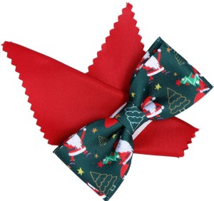 Mucha Junior Mikołajki zieleń świąteczna półposzetką 