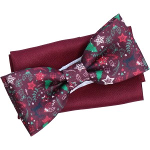 Mucha Junior Mikołajki bordo świąteczny czas półposzetka