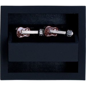 Spinki do mankietów Gitara akustyczna brąz