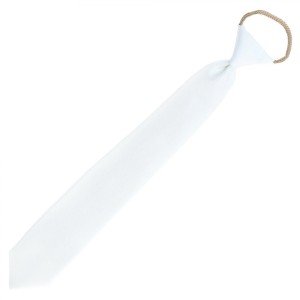 Krawat dziecięcy biały