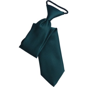 Krawat dziecięcy  Ciemna zieleń - struktura